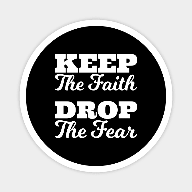 Islamic Quotes Keep the Faith Magnet by Muslimory